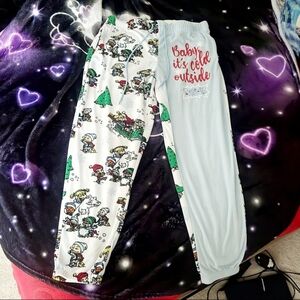 90s Vibes! Rugrats Fleece Pajama Pants Nickelodeon Unworn Size Women's Medium